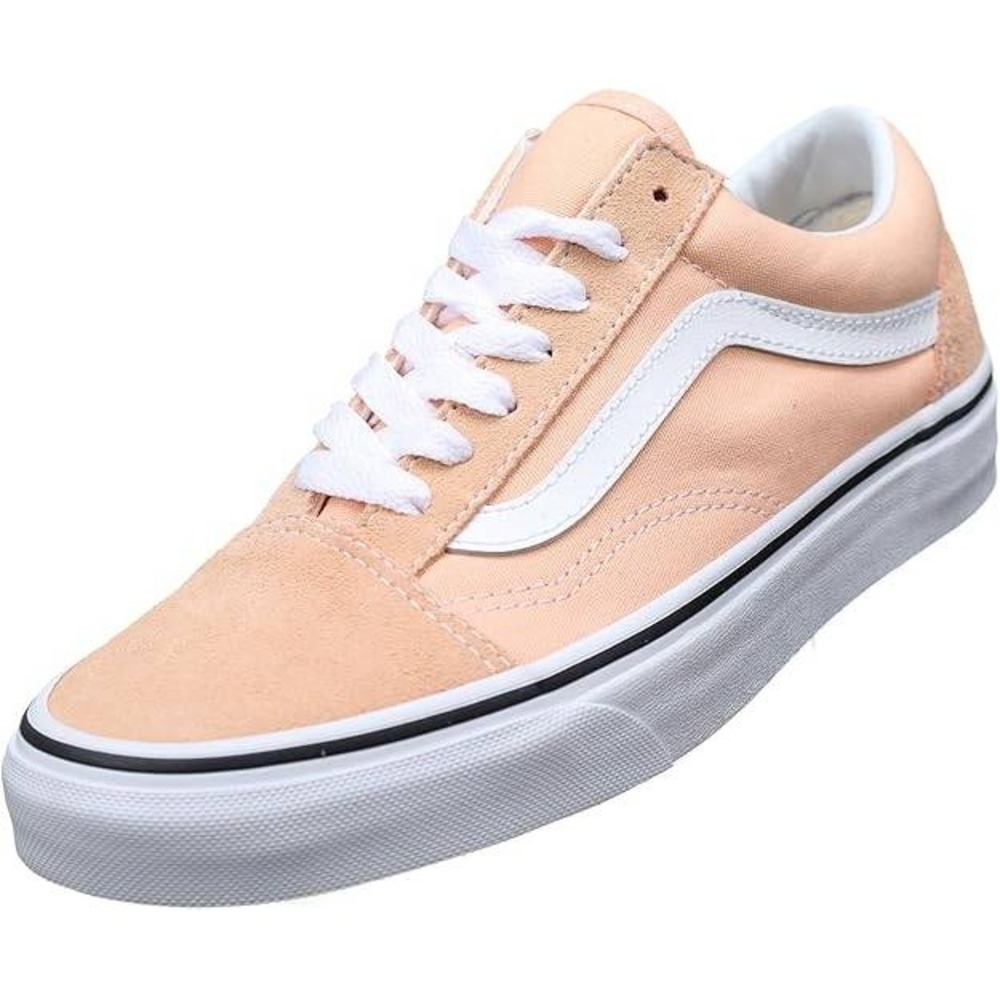 Vans Old Skool Bleached Apricot True White Sneakers VN0A38G1U5Y Womensโ 5 NEW